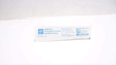 Medline SYR103010 3ml Luer Lock Disposable Syringe Without Ndle